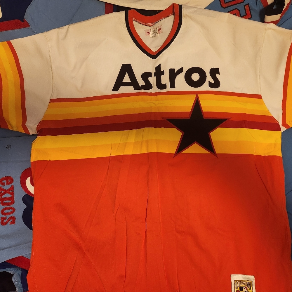 Mitchell & Ness - Cooperstown Collection - Houston Astros 1980 Jersey
